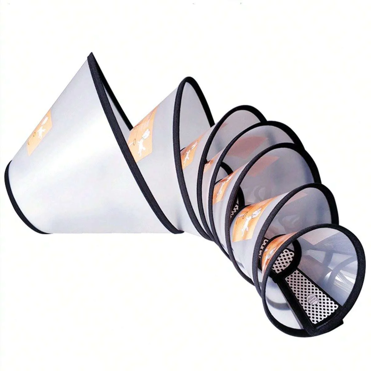 Transparent Matte Elizabethan Collar, Cat/Dog Anti-Lick Neck Cone, Neuter Soft Shame Collar, Pet Supplies - Image 4
