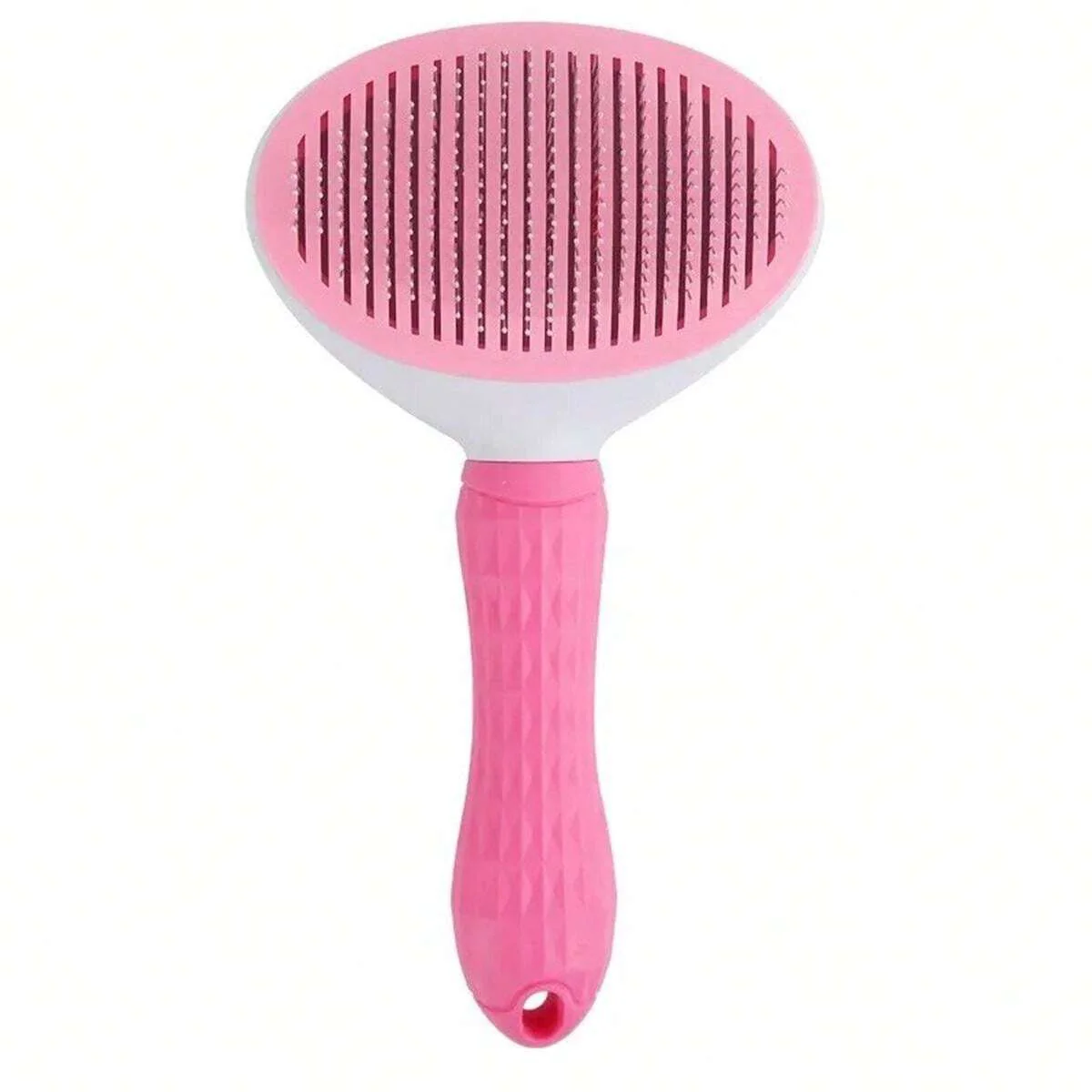 1pc Cat Grooming Brush Pet Hair Remover Comb Anti-Slip Stainless Steel Dog Brush Cat Accessory - Image 4