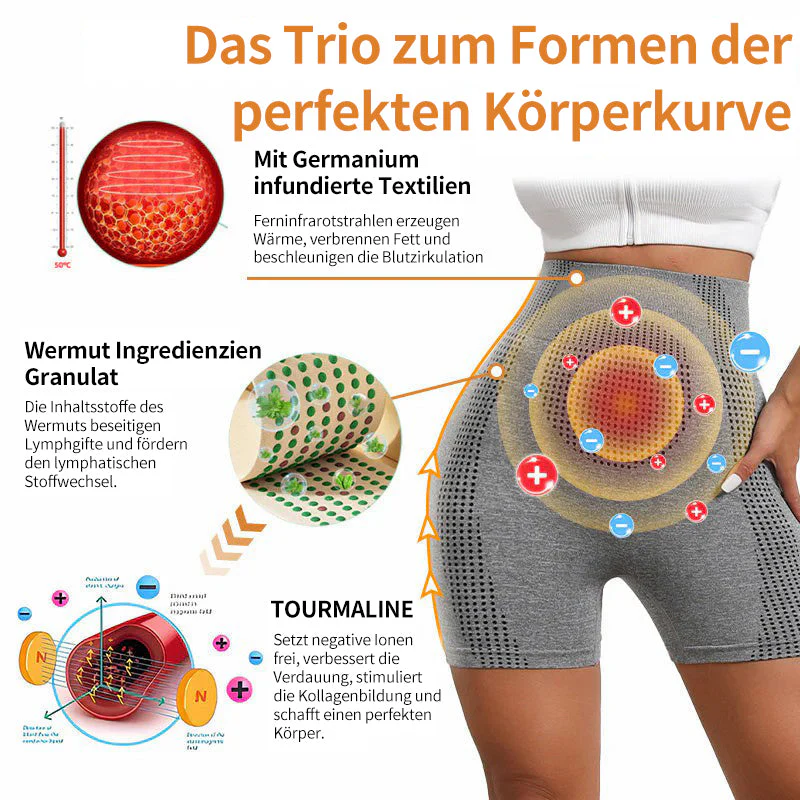 【Offizieller Markenstore】💥 Figurformende Detox-Shorts mit Mikrovibrations-Massagemodul ⏰ Zeitlich begrenzter Rabatt Letzte 30 Minuten - Image 6